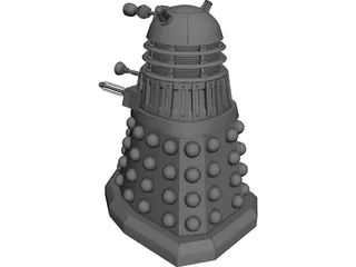 Dalek 3D Model preview