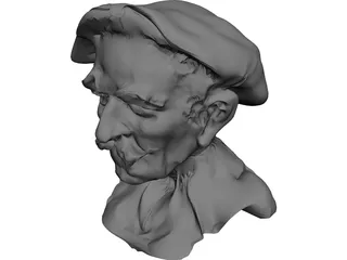 Peasant 3D Model preview