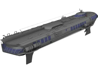 Meteor 3D Model preview