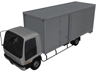 Isuzu Forward 3D Model preview