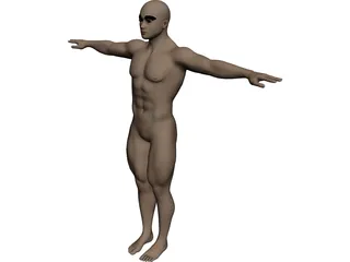 Man 3D Model preview