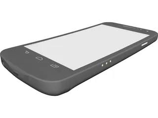 Galaxy Nexus Mobile Phone 3D Model preview