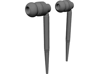 Headphones 3D Model preview