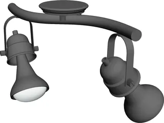 Lampadas 3D Model preview