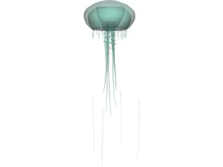 Jellyfish 3D Model preview