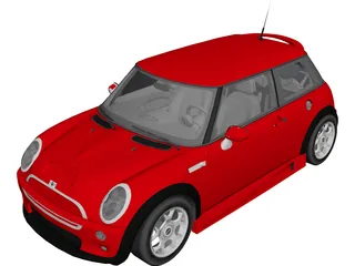 Mini Cooper S 3D Model preview
