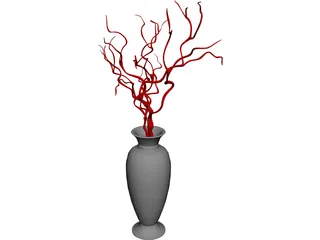Vase 3D Model preview
