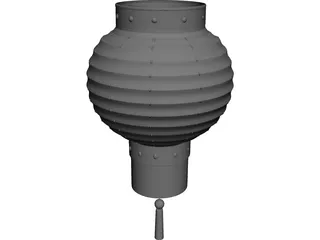 Chinese Lantern 3D Model preview