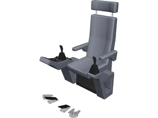 Seat 3D Model preview