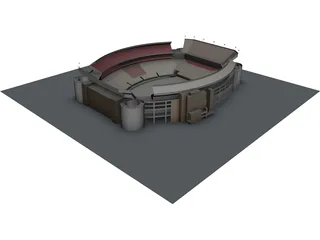Bryant-Denny Stadium 3D Model preview