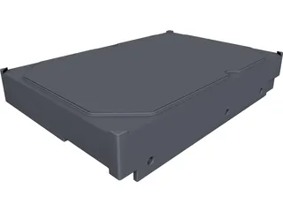 Seagate HDD 3D Model preview