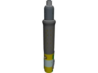 Atlas Copco Screwdriver 3D Model preview