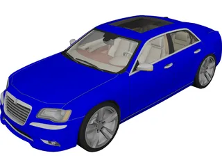 Lancia Thema (2013) 3D Model preview