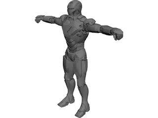 Ironman Mark 6 3D Model preview