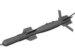 GBU-24 Paveway III 3D Model preview