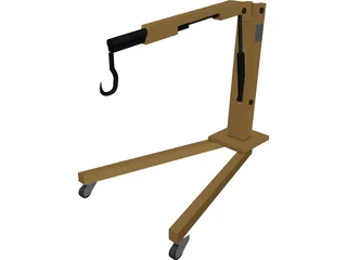 Mechanical Arm 3D Model preview