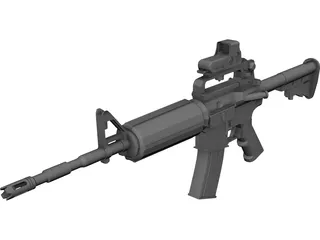 M16 3D Model preview