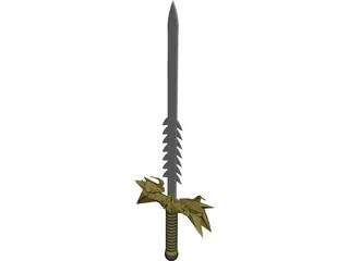 Sword Of Power 3D Model preview