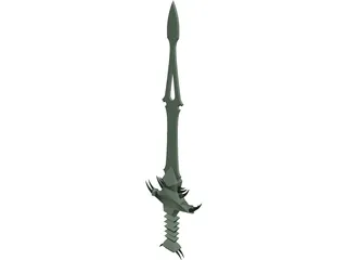 Sword Of The Green Land 3D Model preview
