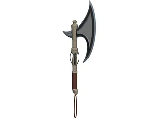 Short Axe Of Desolation 3D Model preview