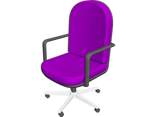 Chair Office 3D Model preview