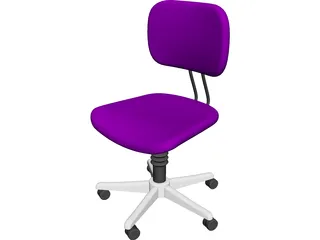 Chair Task 3D Model preview