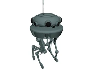 E-Droid 3D Model preview