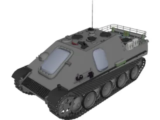 Resource Tank 3D Model preview