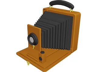 Camera 3D Model preview