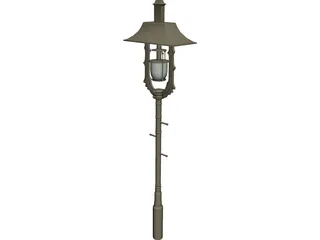 Lamp Bridge 3D Model preview