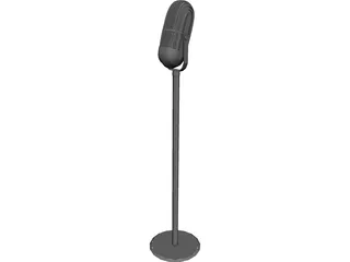 Microphone Old 3D Model preview