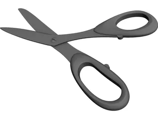 Scissors 3D Model preview