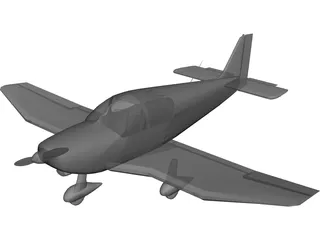 Robin DR400 3D Model preview