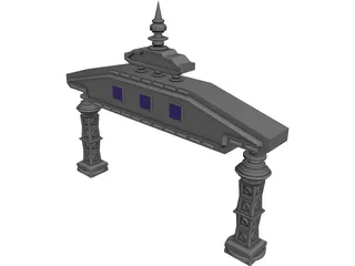 Arch Ceremonial 3D Model preview