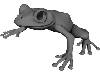 Frog 3D Model preview