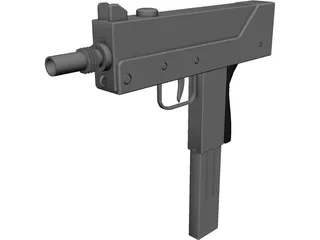 Ingram M10 3D Model preview