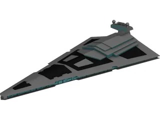Star Wars Imperial Star Destroyer 3D Model preview