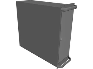 Rackmount PC 3D Model preview