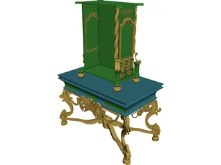 Clock 3D Model preview