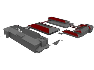 University Ciencias 3D Model preview