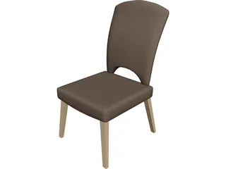 Chair Restuarant 3D Model preview