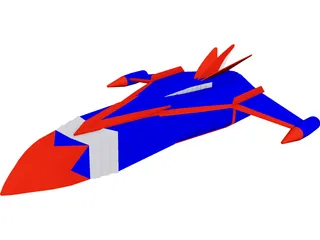 Phoenix [Battle of the Planets] 3D Model preview