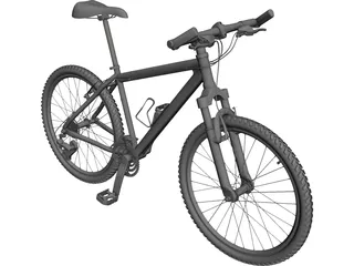 Banshee Bike 3D Model preview