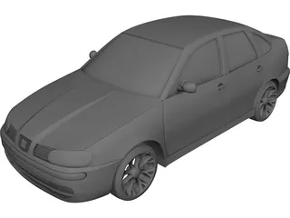 Seat Cordoba 3D Model preview