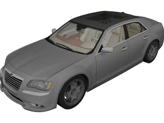 Lancia Thema (2013) 3D Model preview