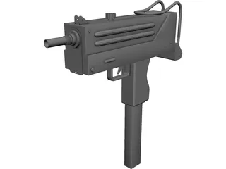 MAC-10 3D Model preview