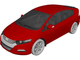 Honda Insight 3D Model preview