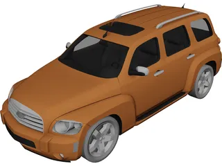Chevrolet HHR (2012) 3D Model preview