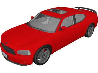 Dodge Charger RT 3D Model preview