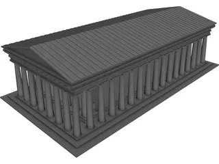 Parthenon 3D Model preview